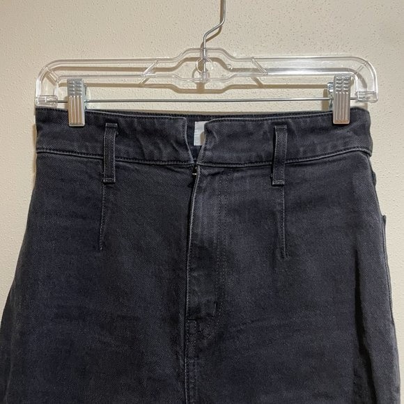 Reformation Size 26 Kayo High & Skinny Erie Black Wash Jeans no belt - Picture 4 of 14